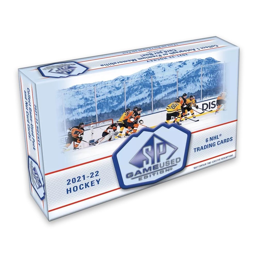 2021-22 Upper Deck SP Game Used Hockey Hobby Box